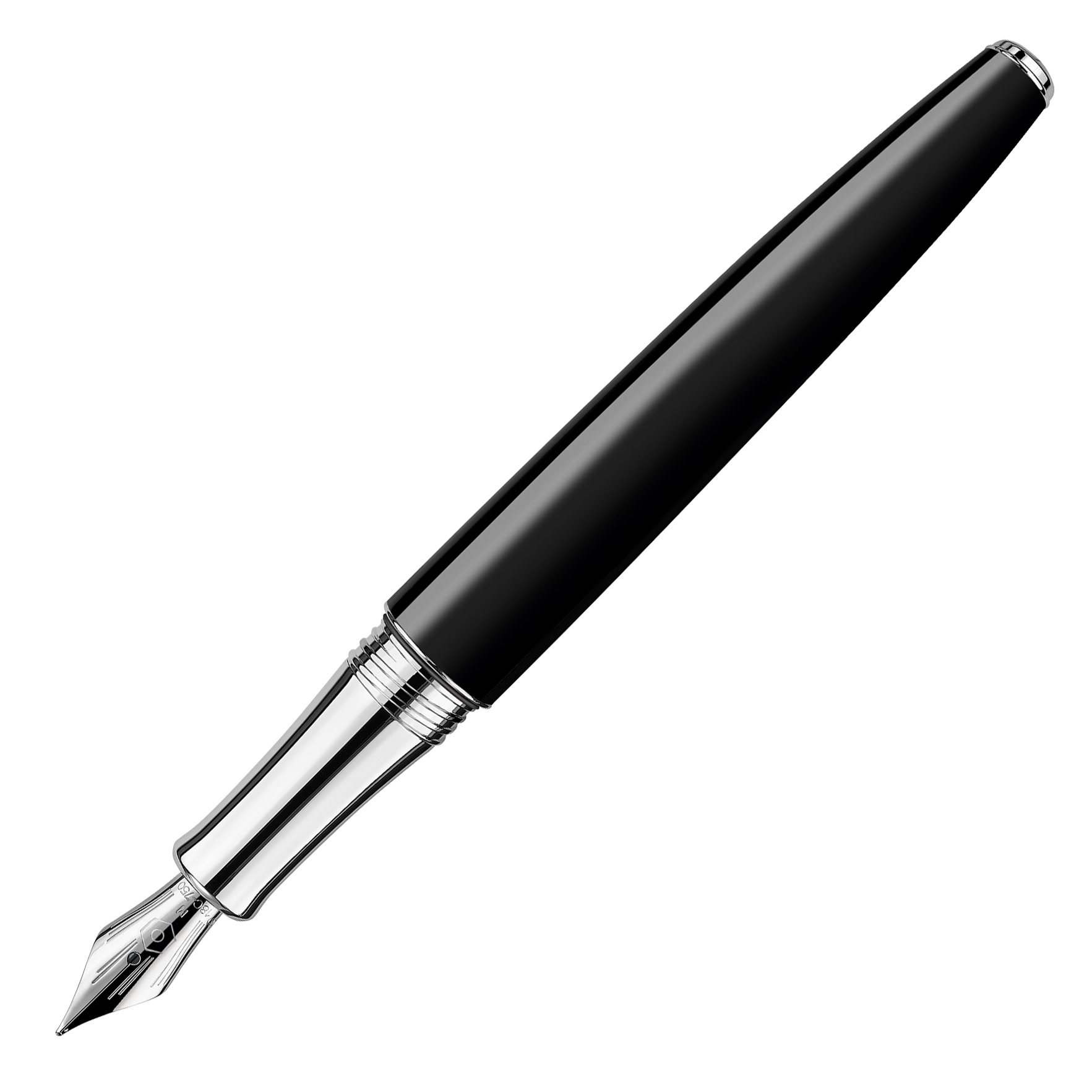 Caran d'Ache Léman Bicolor schwarz Füllhalter