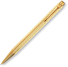Caran d'Ache Ecridor Chevron Gold Bleistift