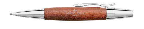 Faber-Castell E-MOTION Holz braun/Metall glanz Bleistift