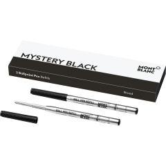 2 Montblanc Kugelschreiberminem (B) Mystery Black