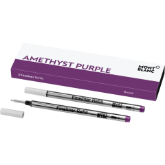 schreibkultur-montblanc-111433-2 fineliner refills (B)-amethyst purple