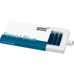 schreibkultur-montblanc-119600 - Ink Cartridges, petrol blue