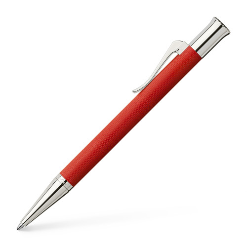 Graf von Faber-Castell Guilloche India Red Kugelschreiber