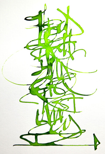 Diamine Tinte calligraphy passion