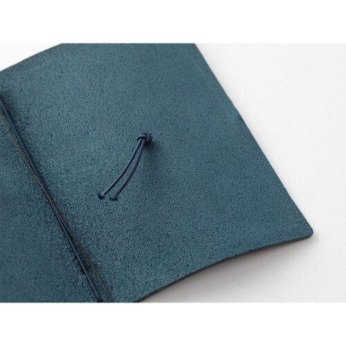 Travelers Notebook Passport Size Lederhülle blau