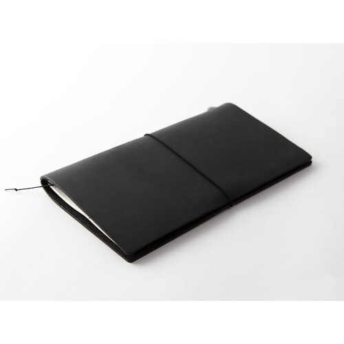 Traveler's Notebook Lederhülle schwarz