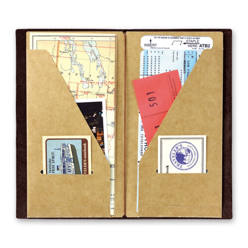 Traveler's Notebook Packpapier Mappe 020