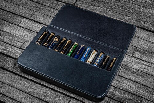Galen Leather Magnum Opus 12er Pen Case