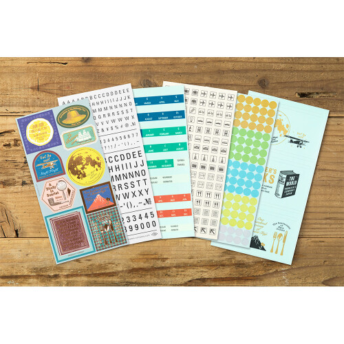 Travelers Notebook Agenda Sticker-Set