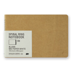 TRC Spiral Notebook B6