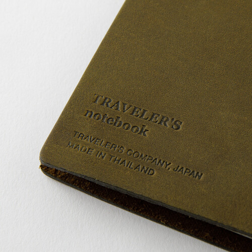 Travelers Notebook Regular Size Lederhülle olive