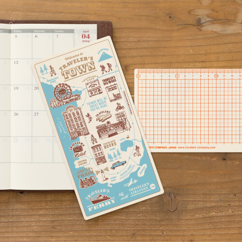 Traveler's Notebook Plastic Sheet 2024