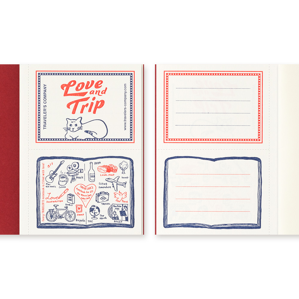 Traveler's Notebook Special Edition Love&Trip