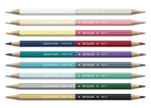 Caran d'Ache "Alpine Frost" Sonderedition Farbstift-Set – Bild 4