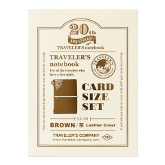 Traveler's Notebook Card Size 20th Anniversary